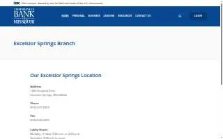 Community Bank of Missouri website