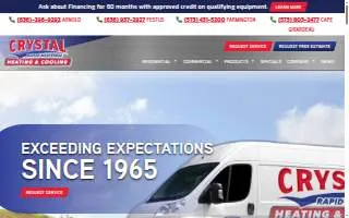 Crystal Heating & Cooling of Farmington website
