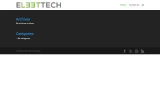 EleetTech website