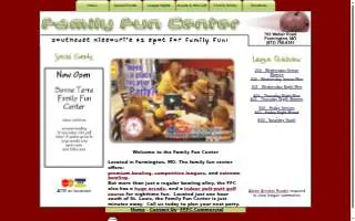 Farmington Family Fun Center website