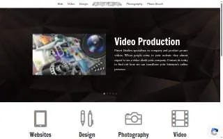 Finest Studios website