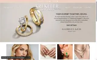 Krekeler Jewelers website