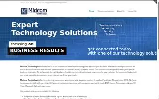 Midcom Technologies LLC website