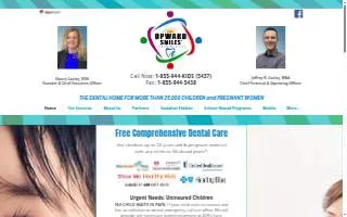Upward Smiles website