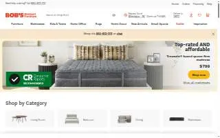 Bob’s Discount Furniture and Mattress Store of Ferguson website
