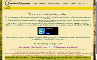 Intentional Alternatives of Florissant