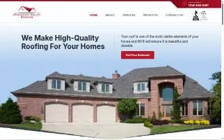 Mississippi Valley Roofing of Florissant website