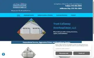 Callaway overhead door llc website