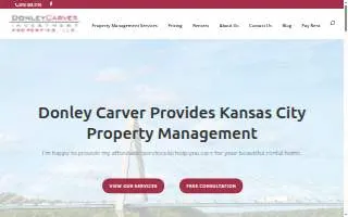 Donley Carver Investment Properties, LLC. website