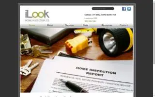 iLook Home Inspection Co. website