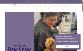 Laura's Paw Spaw website