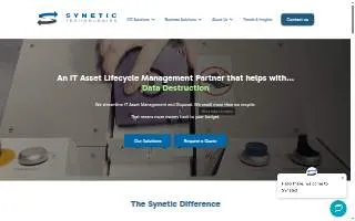 Synetic Technologies website
