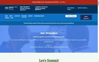 Community Choice Pediatrics of Grain Valley website