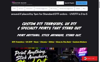DTF Transfer Maker