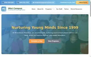 Mini Campus Preschool & Free Pre-K Center. website