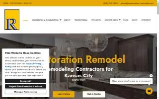 Restoration Carpentry website