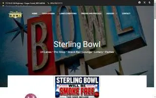 Sterling Bowl .Inc of Grandview website