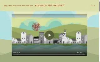 Alliance Art Gallery website