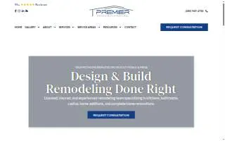 Premier Kitchen & Bath of Hannibal website