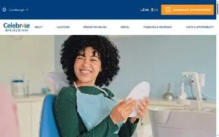 Celebrate Dental & Braces - North Lindbergh website