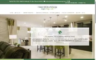 Classic Kitchen Refacing LLC website