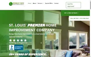 Energy View Home Improvements website