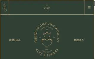 Great Heart Brewing Co of Hazelwood website