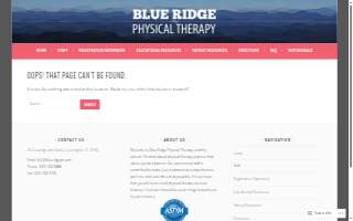 Blue Ridge Physical Therapy