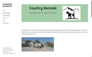 Country Kennels of Independence website