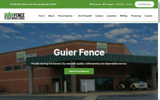 Guier Fence Co of Independence
