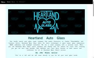 Heartland Auto Glass website
