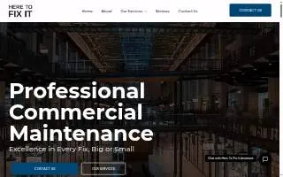 Here To Fix It, LLC. website
