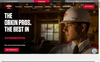 Orkin of Springfield website