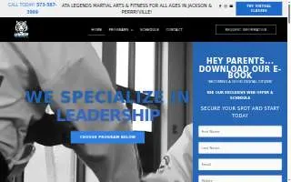 ATA Legends Martial Arts website