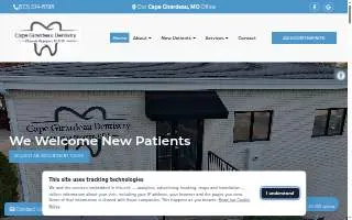 Cape Girardeau Dentistry website