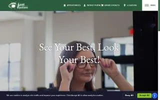 Leet EyeCare - Jackson website