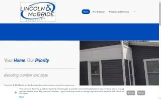 Lincoln & McBride Paint & Aluminum Co. website