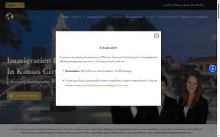 Martinez Immigration Law LLC of Jackson website