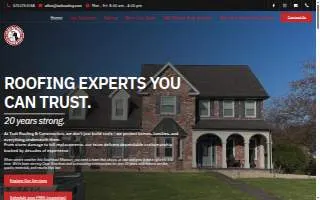Todt Roofing & Construction of Jackson website