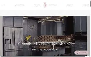 Angie Finton Designs website