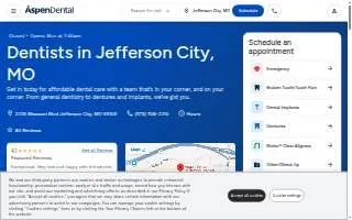 Aspen Dental - Jefferson City website