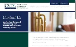 Cook Vetter Doerhoff & Landwehr PC website