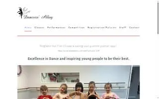 Dancers' Alley website
