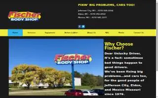 Fischer Body Shop of Jefferson City website
