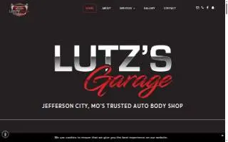 Lutz's Garage website