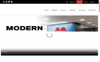 Modern Litho website