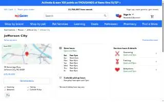 PetSmart of Jefferson City website