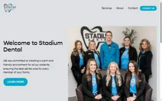 Stadium Dental of Jefferson City website