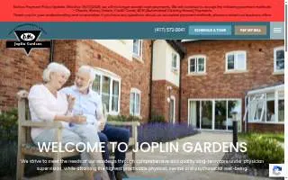 Joplin Gardens website