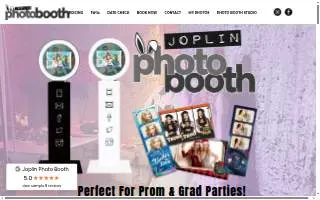 Joplin Photo Booth Co website